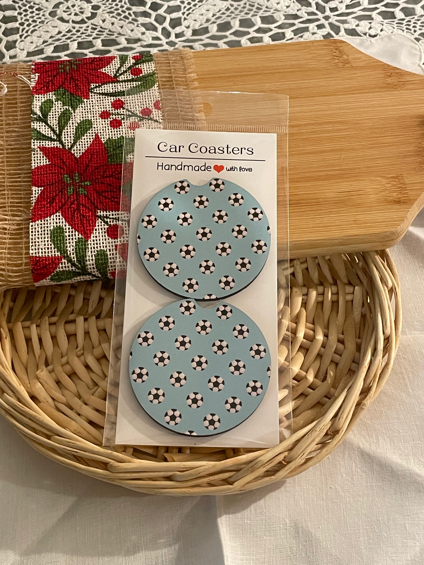 Soccer Coasters