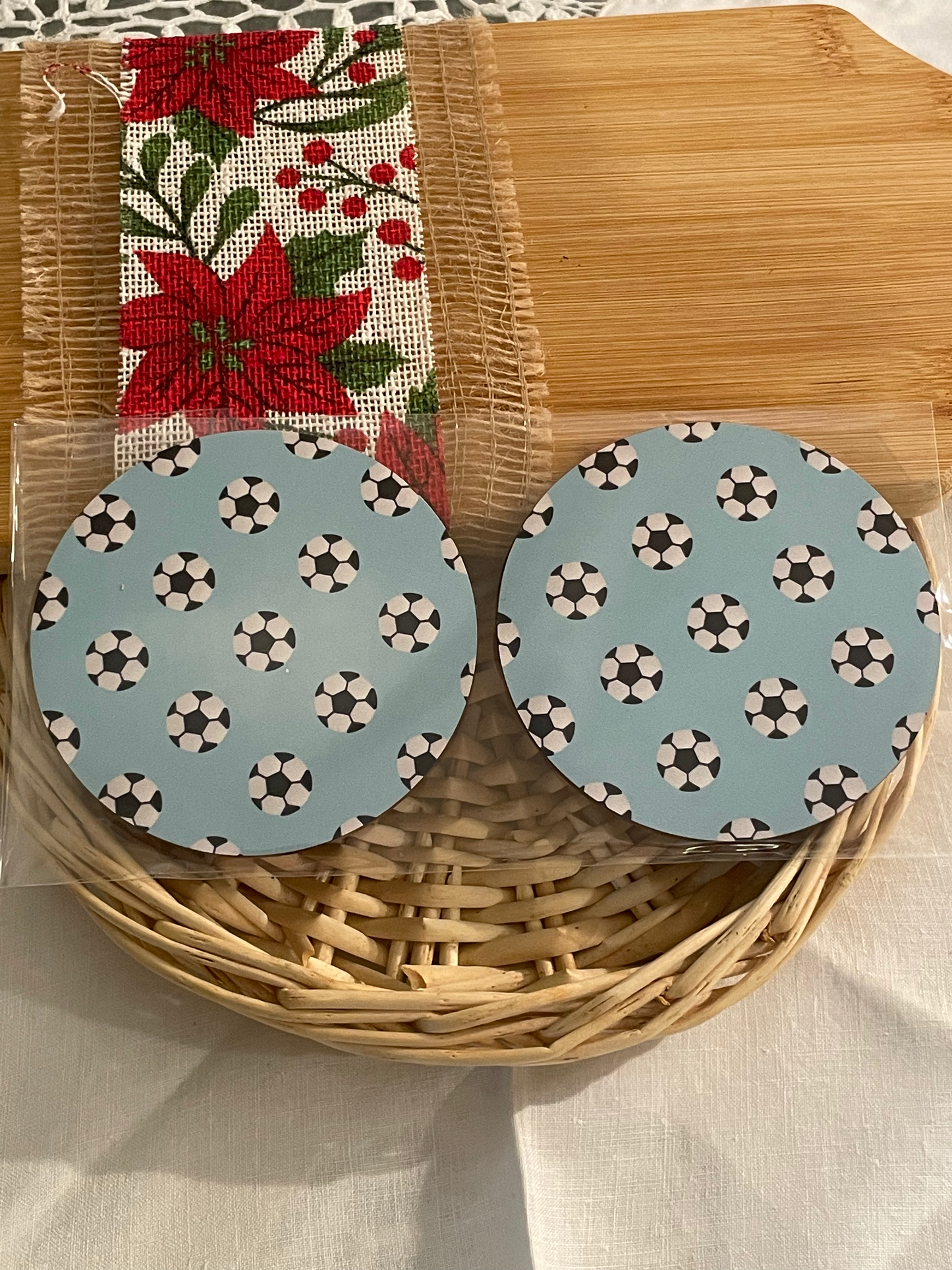 Soccer Coasters