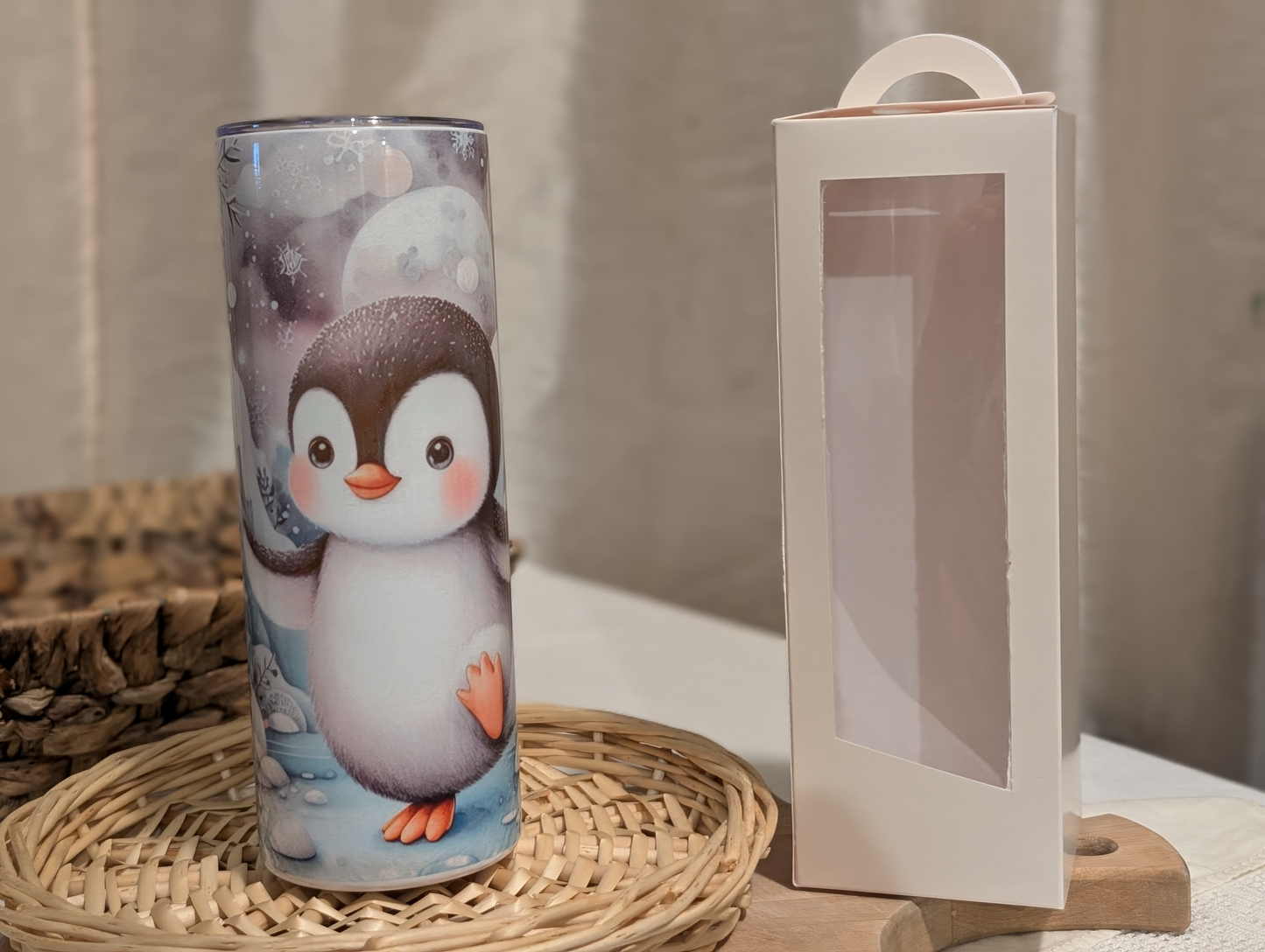 Winter Penguin Tumbler