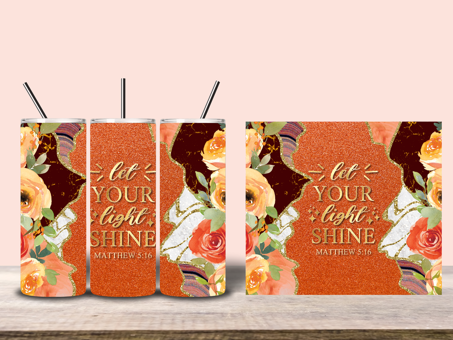 Bible Verse Tumblers