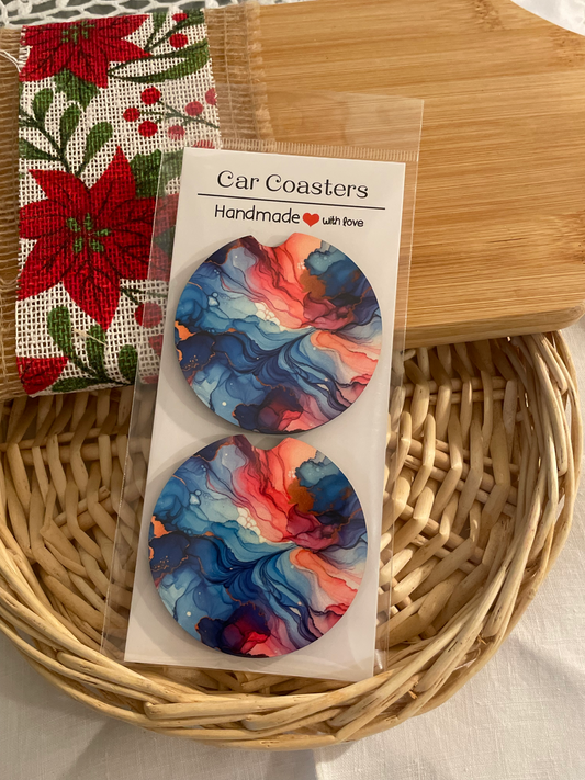 Water-Color Splash Coasters